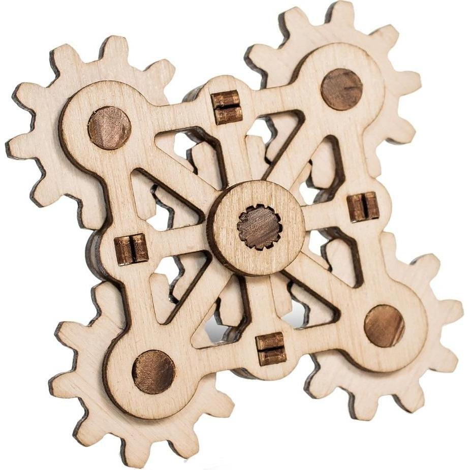 Eco Wood Art EWA Puzzle 3D in legno Mini Twister (18 pezzi)