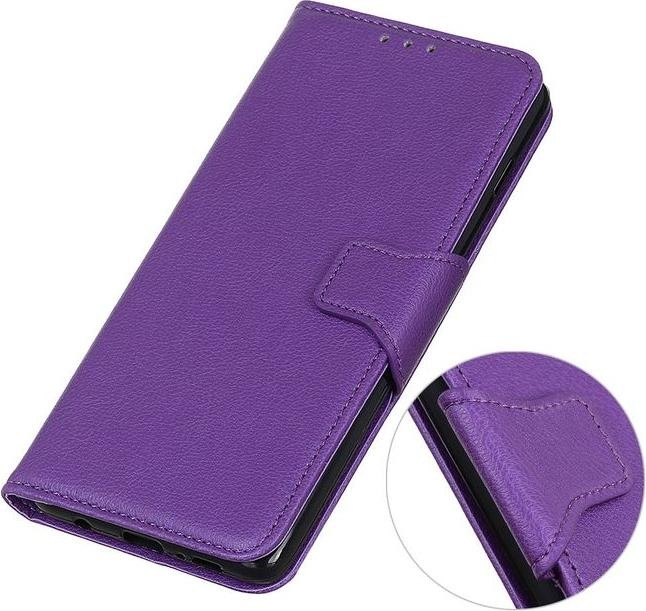 Produktbild MU Classic Litchi Leder Bookcover Series (Motorola Edge)
