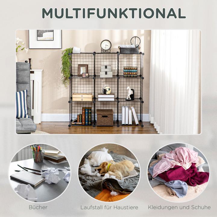 Actual product image Homcom Shelving system with DIY function (35 x 35 x 35 cm)