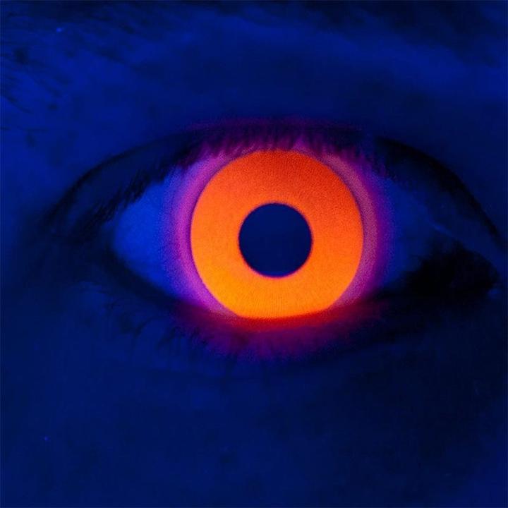 Actual product image Eyecatcher UV Kontaktlinsen (Orange)