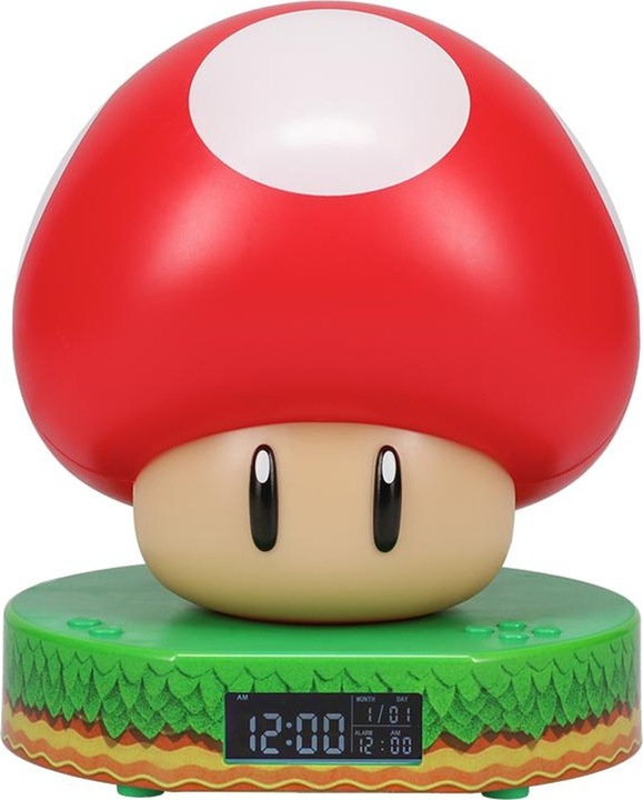 Immagine prodotto Paladone Products Sveglia digitale a forma di fungo di Super Mario
