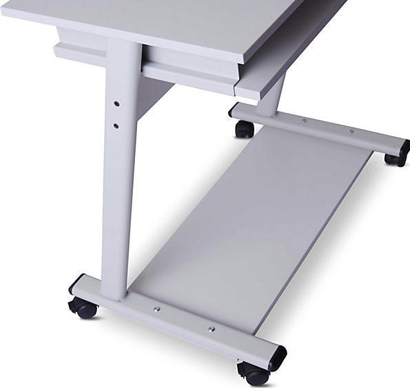 Actual product image Rocada Work table Zeta RD 9100 3levels light grey (80 x 50 x 79 cm)