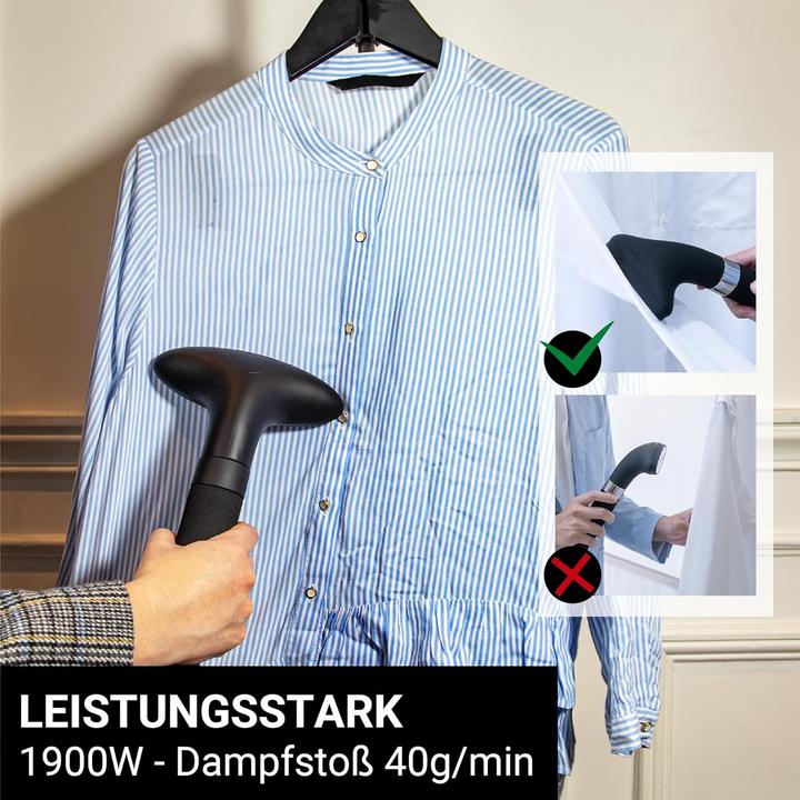 Actual product image SteamOne Vertical steam straightener UNI900GB (1900 W, 40 g/min)