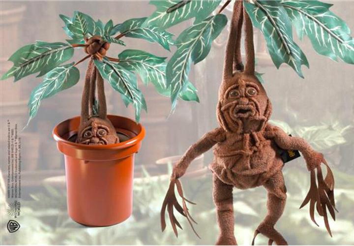 Actual product image Noble Collection Plush Harry Potter Mandrake (48 cm)