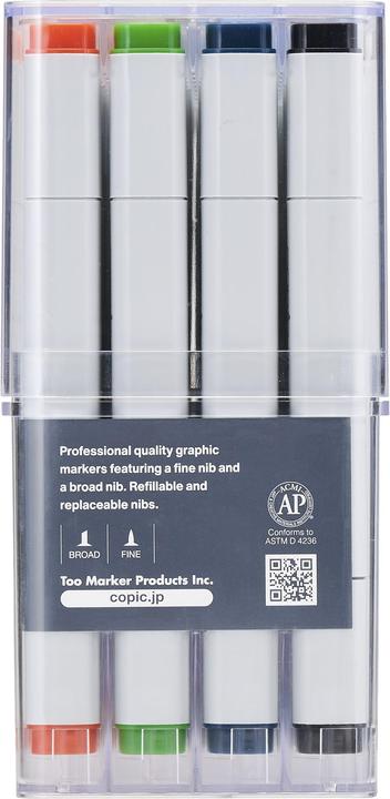 Immagine prodotto Copic Set di 72 (Grigio, 7 mm, 72 x)