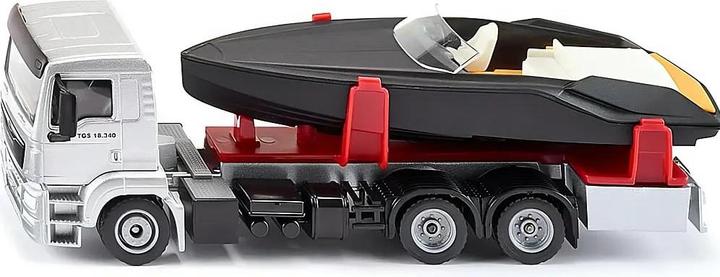 Produktbild Siku MAN LKW mit Motorboot