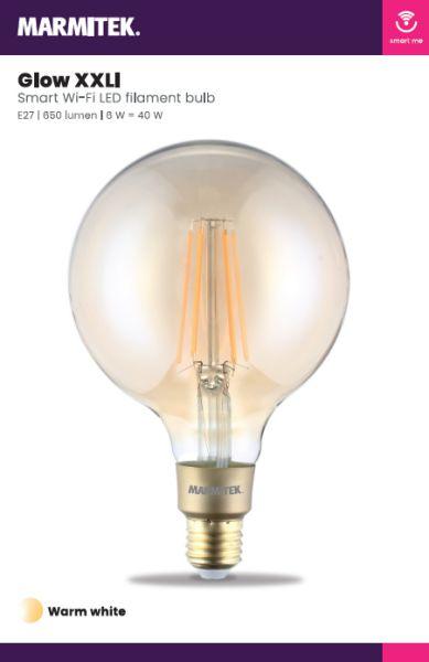Image du produit Marmitek Smart me Glow XXLI (E27, 650 lm, 1x)