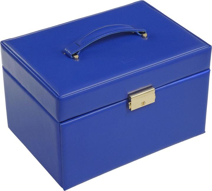 Produktbild Sacher 74.519.561515 - Schmuckkasten Karen colisimo blau Vollrindleder