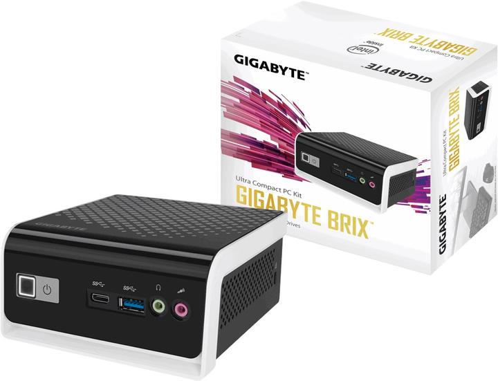 Actual product image Gigabyte BLCE-4105C Brix J4105 Intel 1x DDR4 1x PCI-E HDMI M.2 Slot (Intel Celeron J4105)