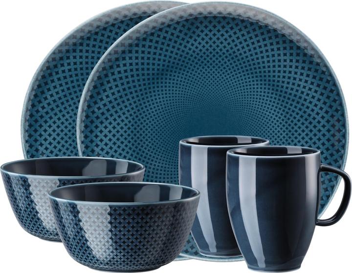 Actual product image Rosenthal Junto Ocean Blue breakfast set 6 pcs (6 pcs.)
