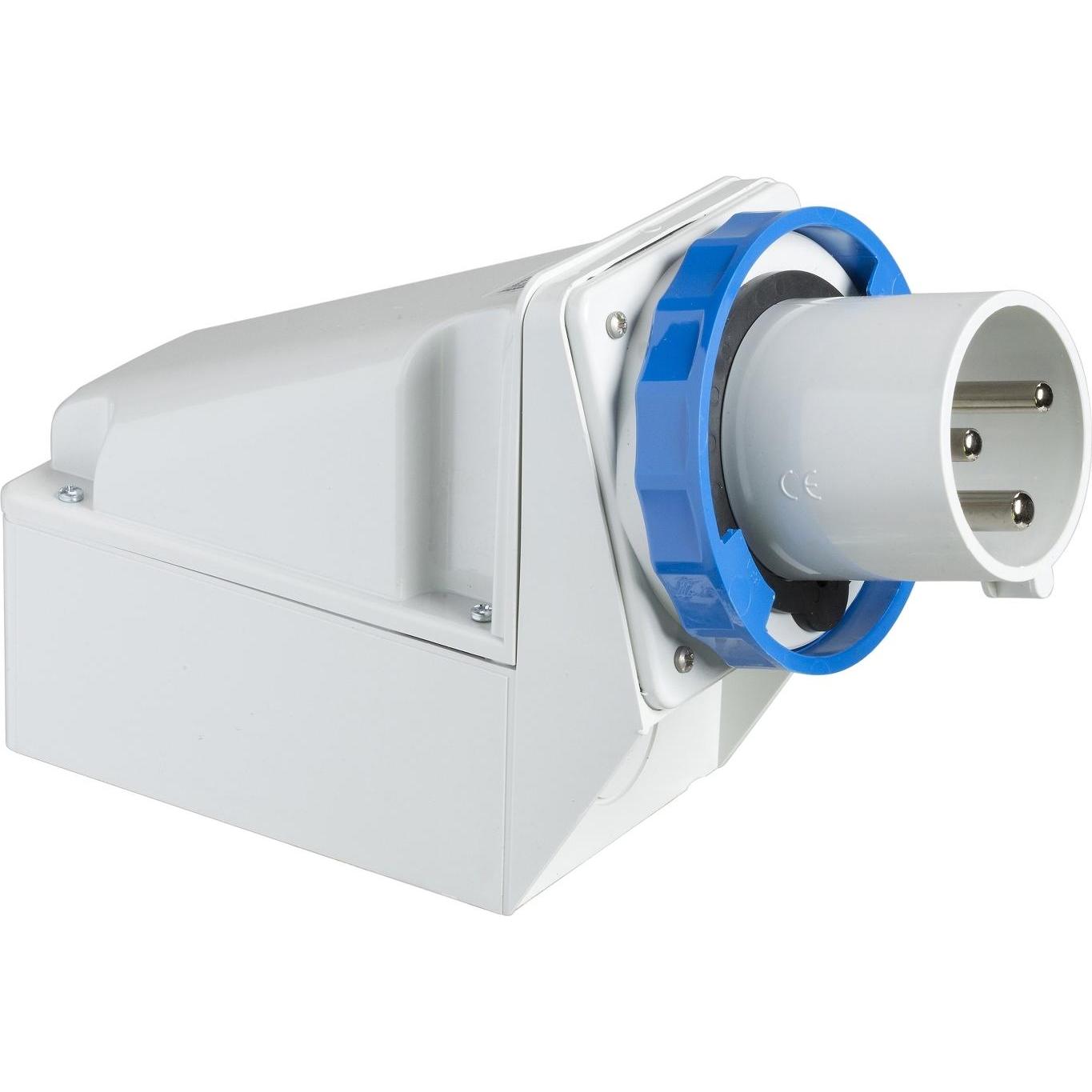 Schneider Electric, Netzstecker + Netzkupplung, SE 81591 WandgerÃ¤testecker Ip67 125A 230V 4P