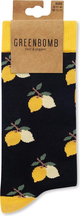 Produktbild Greenbomb Socks Lemons (Einzelpack, 36 - 40)
