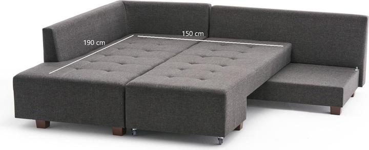Immagine prodotto Atelier del Sofa Cali (Divano letto, Divano ad angolo)