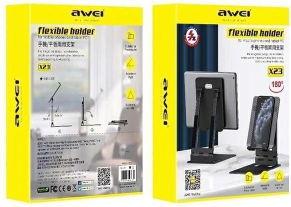 Produktbild Awei uchwyt biurkowy X23 czarnyblack