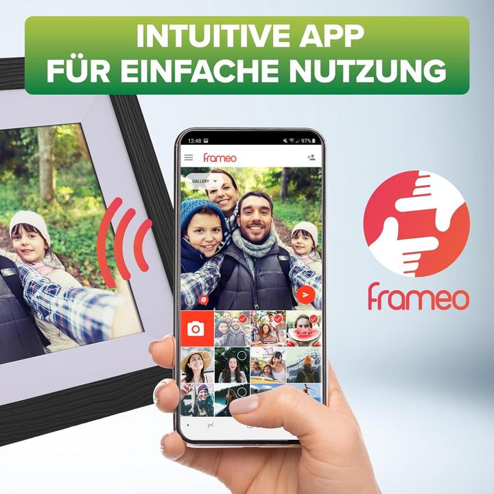 Image du produit InLine cadre photo numérique WiFi WiFRAME 2 (10.10")