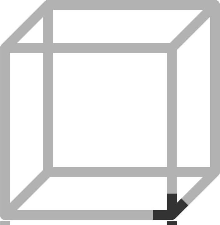 Produktbild Hettich Verbindungsknoten Cadro mit Höhenverstellung (1 Stk.)