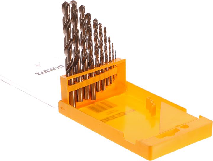 Image du produit DeWalt Jeu de forets à métaux (1 mm, 2 mm, 3 mm, 4 mm, 5 mm, 6 mm, 7 mm, 8 mm, 9 mm, 10 mm)