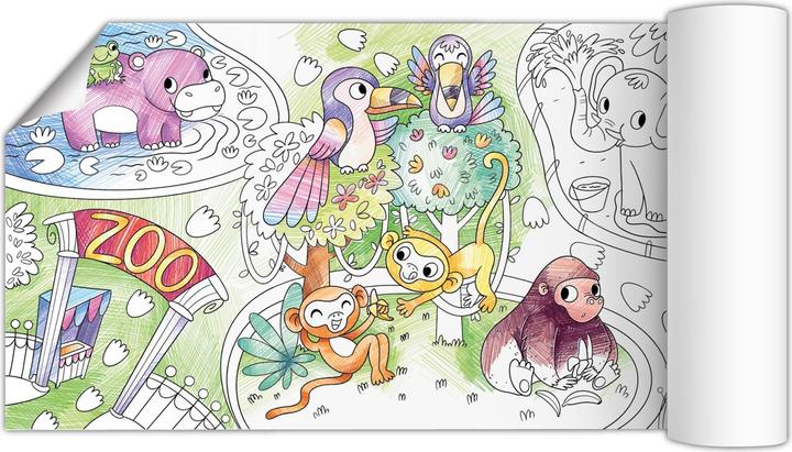 Actual product image Dodo Colouring posters in the zoo