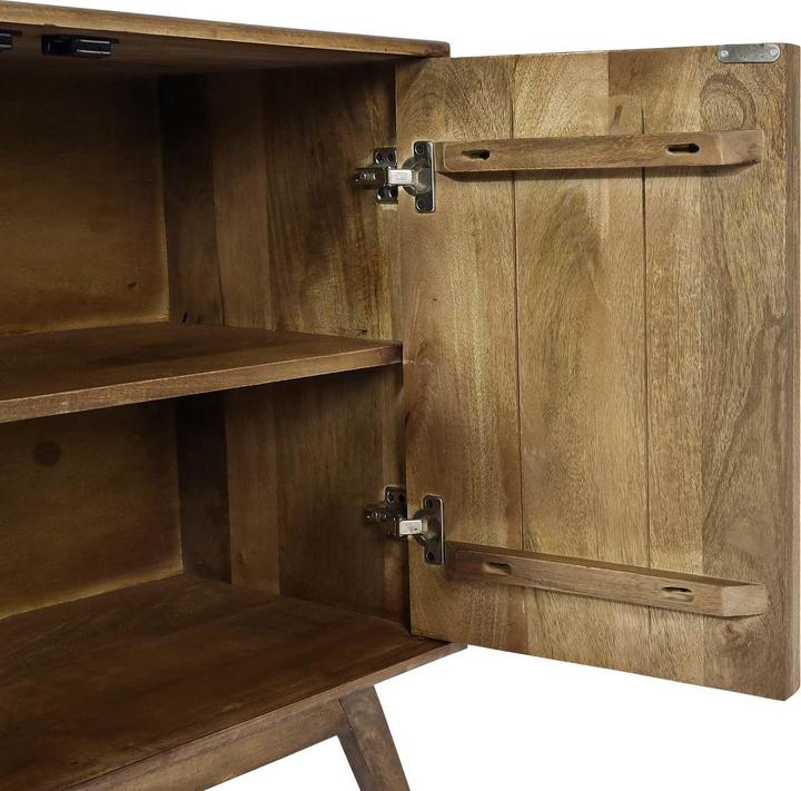 Produktbild Mendler Sideboard HWC-L96, Massiv-Holz Mango 72x146x43cm (150 x 42 x 72 cm)