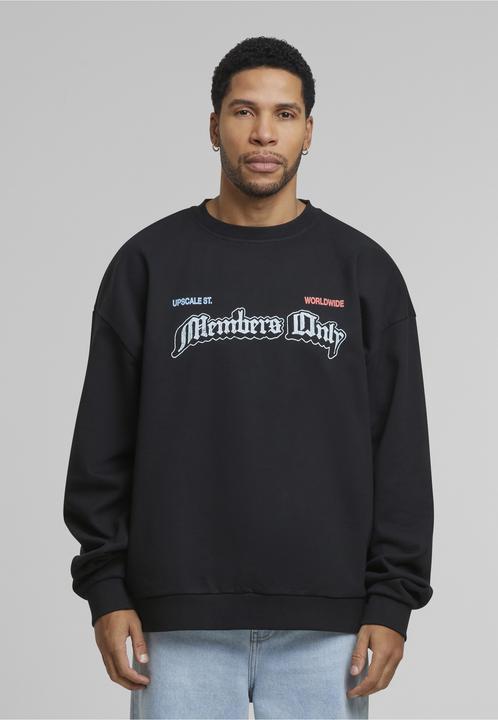 Produktbild Urban Classics Upscale Only Members Oversize Crewneck - 179337 (L, M)
