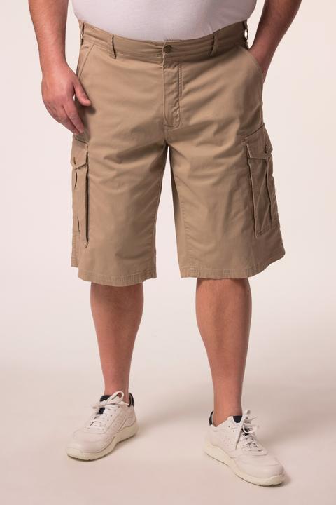 Actual product image Men+ Cargo-Bermuda, Baggy Fit, Twill, Elastikbund, bis 72 (56)