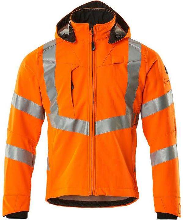 Produktbild Mascot Warnschutz-Softshell Blackpool Hi-Vis orange, Gr.M (M)