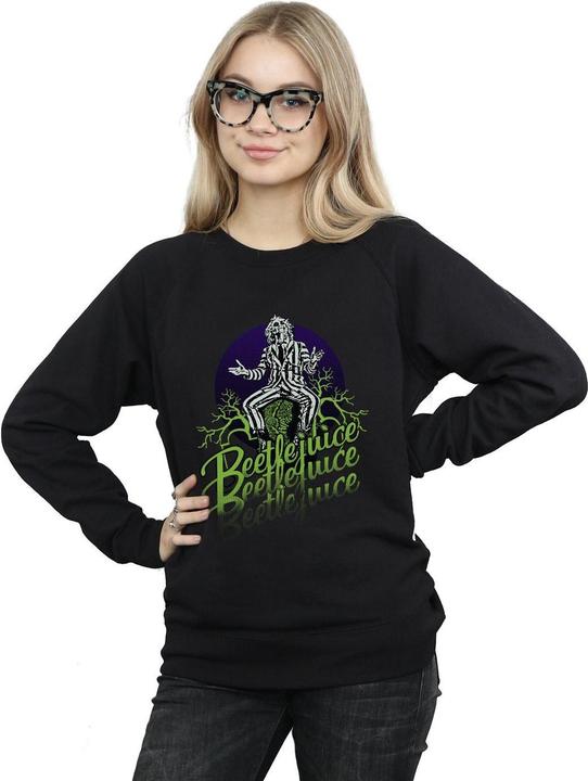 Image du produit Beetlejuice Sweatshirt Faded Pose Femme/Femme (S)