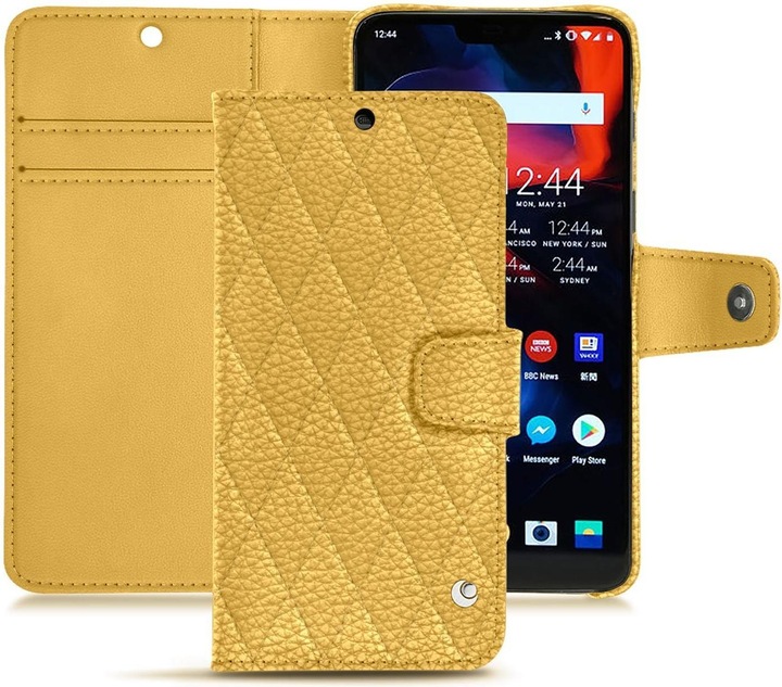 Noreve Lederschutzhülle Wallet (OnePlus 6)