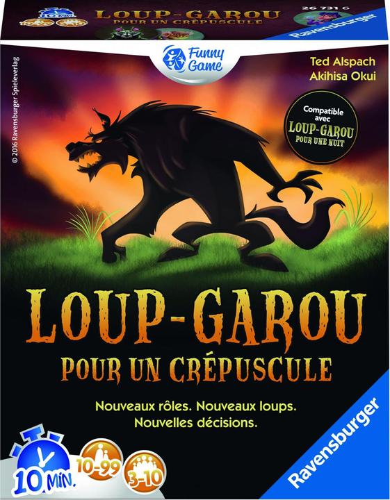 Actual product image Ravensburger Loup Garou (French, 3 - 10 Players)