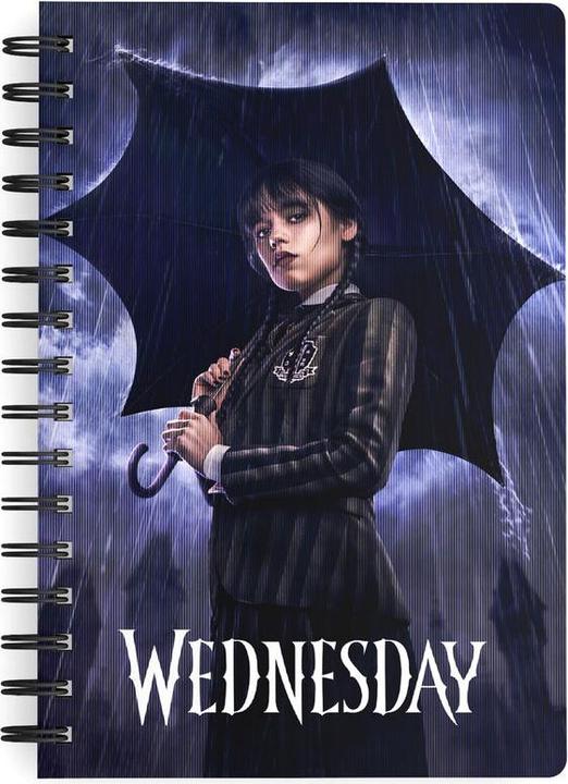 Produktbild SD Toys MERCREDI - Pluie - Notebook Effet Lenticulaire 3D - Format A5 (A5, Liniert, Harter Einband)