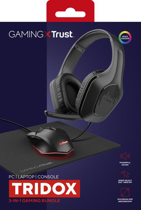 Immagine prodotto Trust GXT790 BUNDLE TRIDOX 3-IN-1 (Cablato)