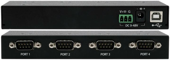 Produktbild Exsys USB 2.0 zu 4S Seriell RS-232 Ports, Metallgehäuse, mit FTDI Chip-Set