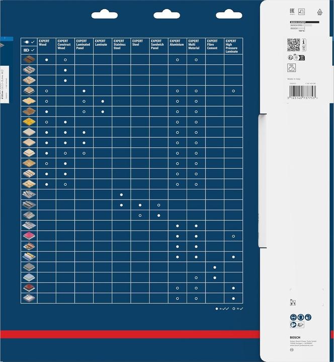 Produktbild Bosch Professional Zubehör Kreissägeblatt Expert for Steel, 355 x 25,4 x 2,6 mm, 80