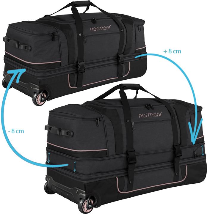 Produktbild Normani Reisetrolley 120-150 L mit Kleidertaschen - 8965 (150 l)