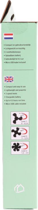 Actual product image Benson Home Handventilator + Halterung