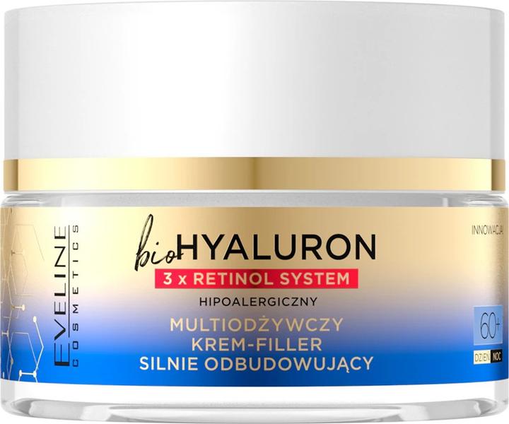 Produktbild Eveline bioHYALURON 3xRetinol System 60+ Restorative Cream 50ml (50 ml, Tagescreme)