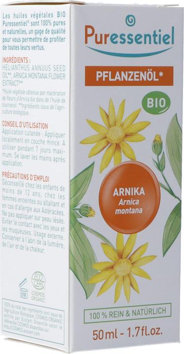 Image du produit Puressentiel huile végétale arnica bio huile (Crème pour le corps, 50 ml)