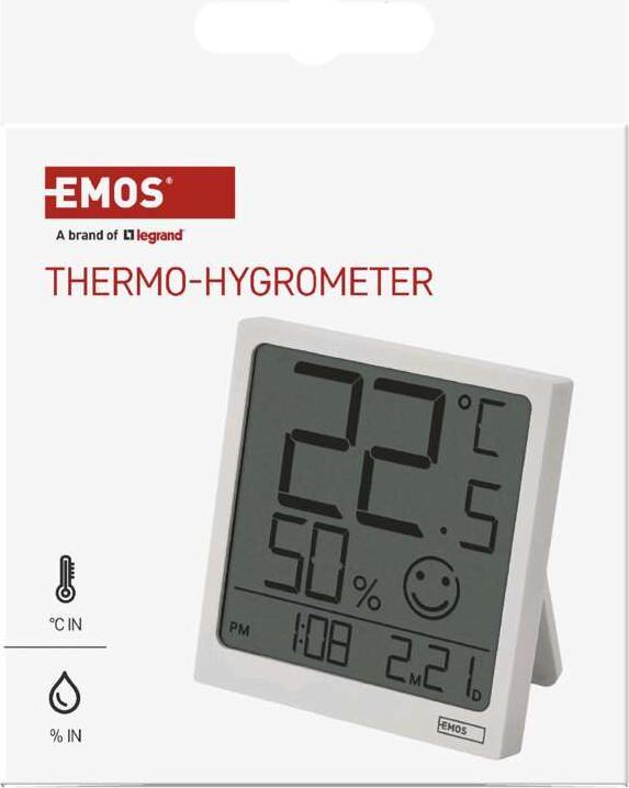 Immagine prodotto Emos Digitales Thermometer mit Hygrometer E0522