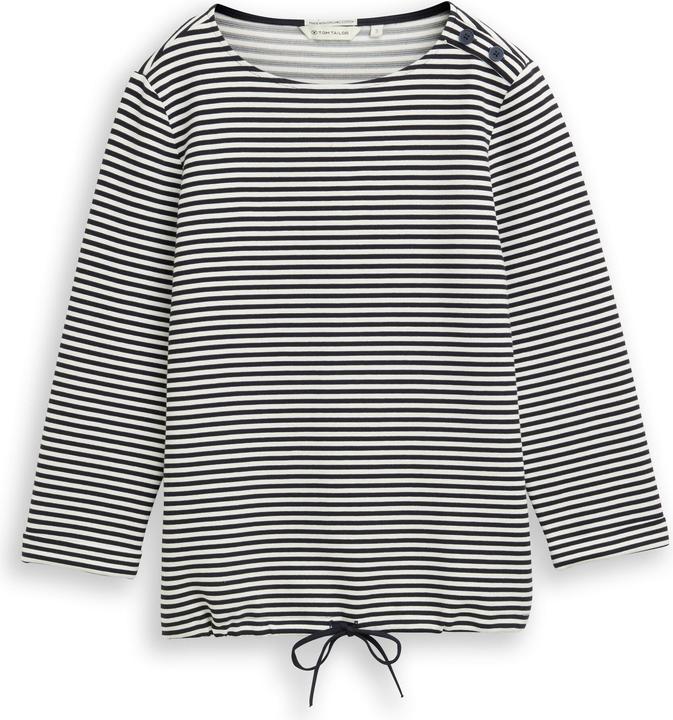 Produktbild Tom Tailor Langarmshirt mit Knopf-Details (L)