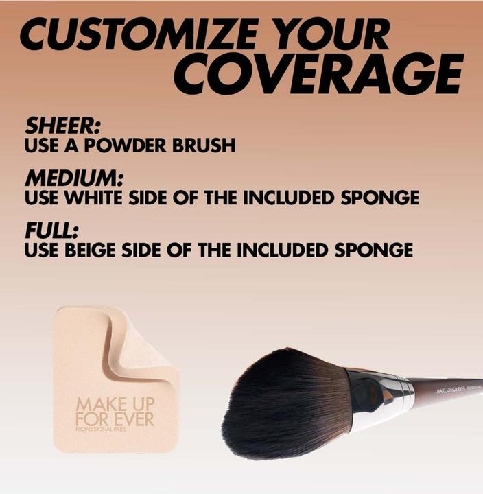 Actual product image Make Up For Ever Compact make-up HD Skin (Powder Foundation) 11 g - Shade: 2R28 Cool Sand (2R28 Cool Sand)