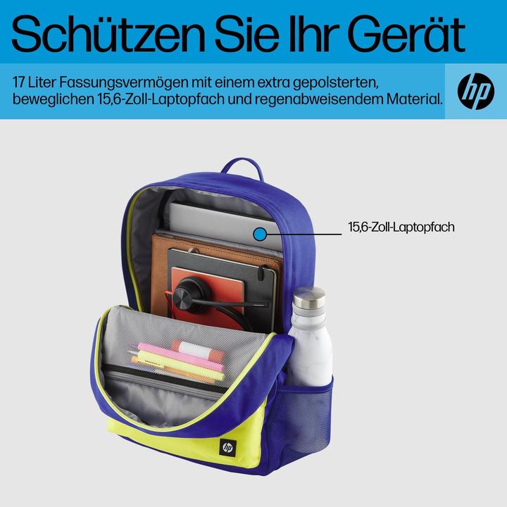 Actual product image HP Campus Blue Backpack (P) (17 l)
