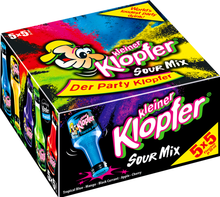 Actual product image Kleiner Klopfer Sour Mix (25 x 2 cl)