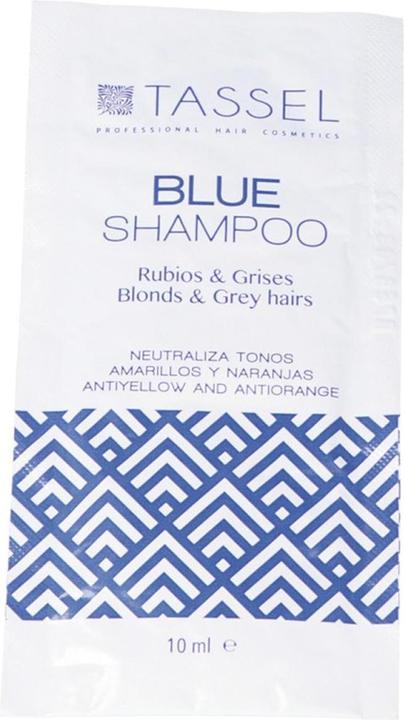 Produktbild Caso Eurostil Blue Shampoo für blondes und graues Haar 10ml (10 ml, Flüssiges Shampoo)