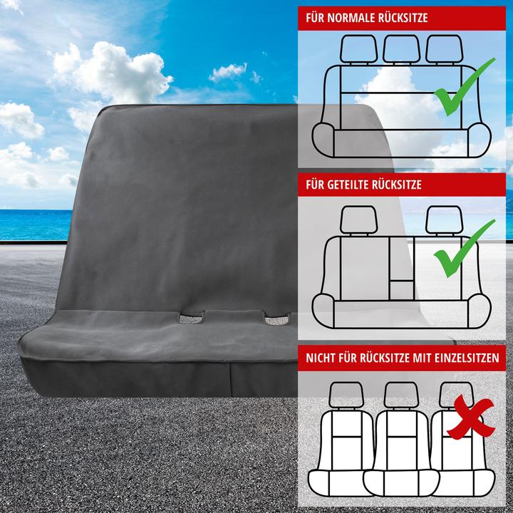 Immagine prodotto Walser Coprisedile auto in neoprene, protezione impermeabile per sedile posteriore a panchina