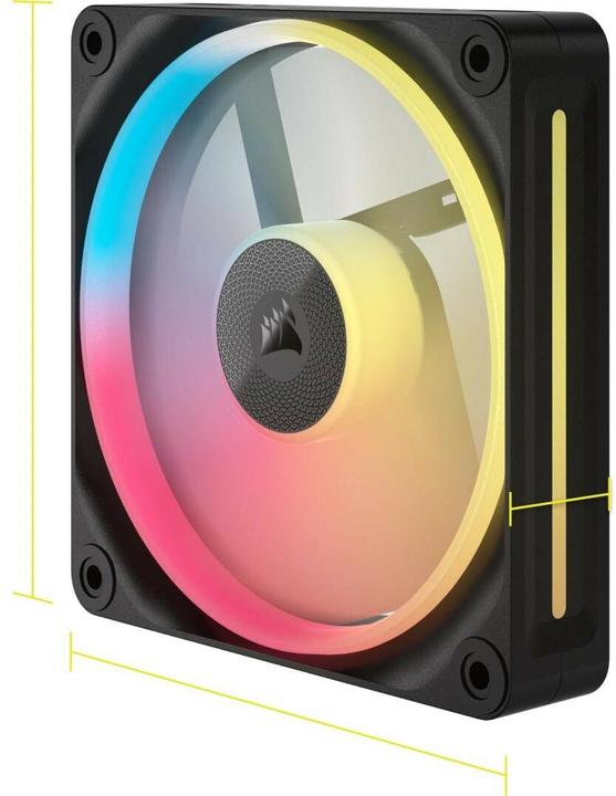 Productafbeelding Corsair iCUE LINK LX120-R Reverse Fan (120 mm, 1x)
