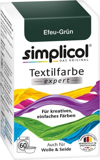 Simplicol Textilfarbe (Efeugrün, 150 ml)
