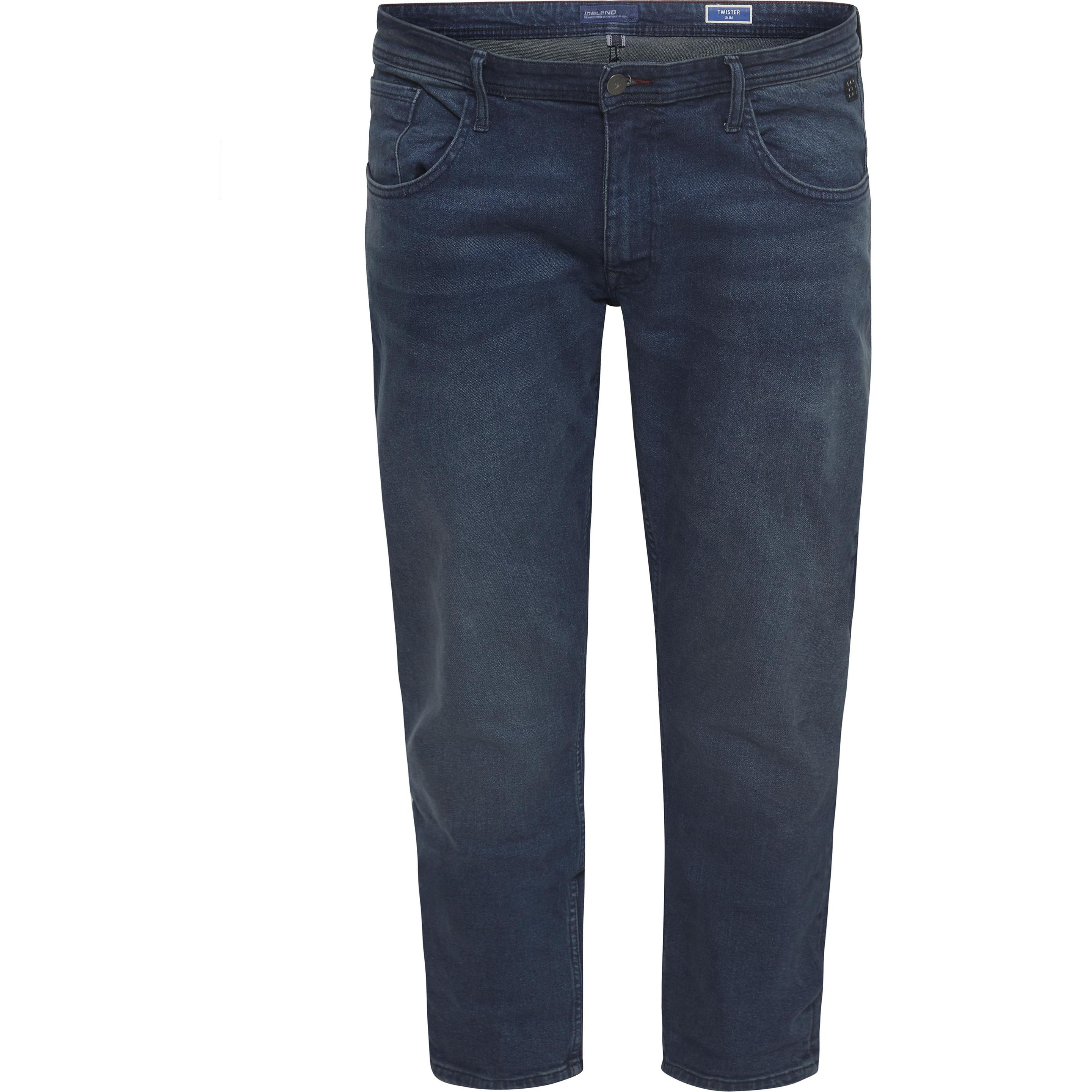 Blend, Herren, Jeans, Twister Fit, Schwarz, Blau, (48)