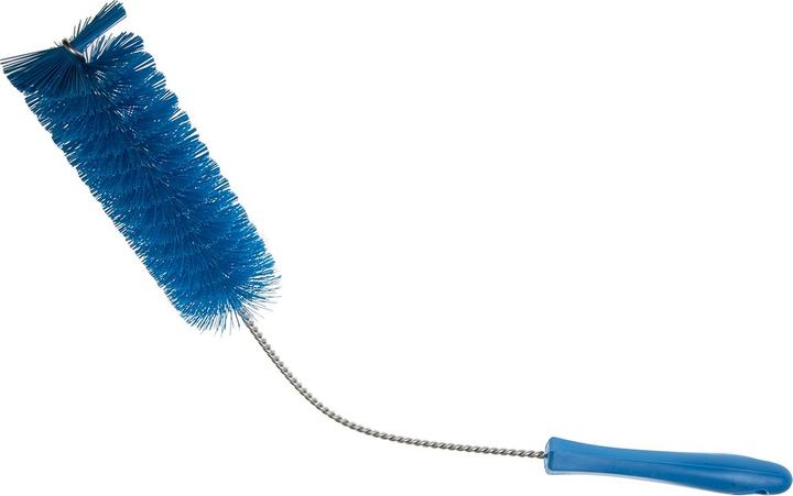 Immagine prodotto Vikan Spazzola per bottiglie PET blu, Ø 50mm L. 490mm per bottiglie, nastri trasportatori, tubi (1 pz.)