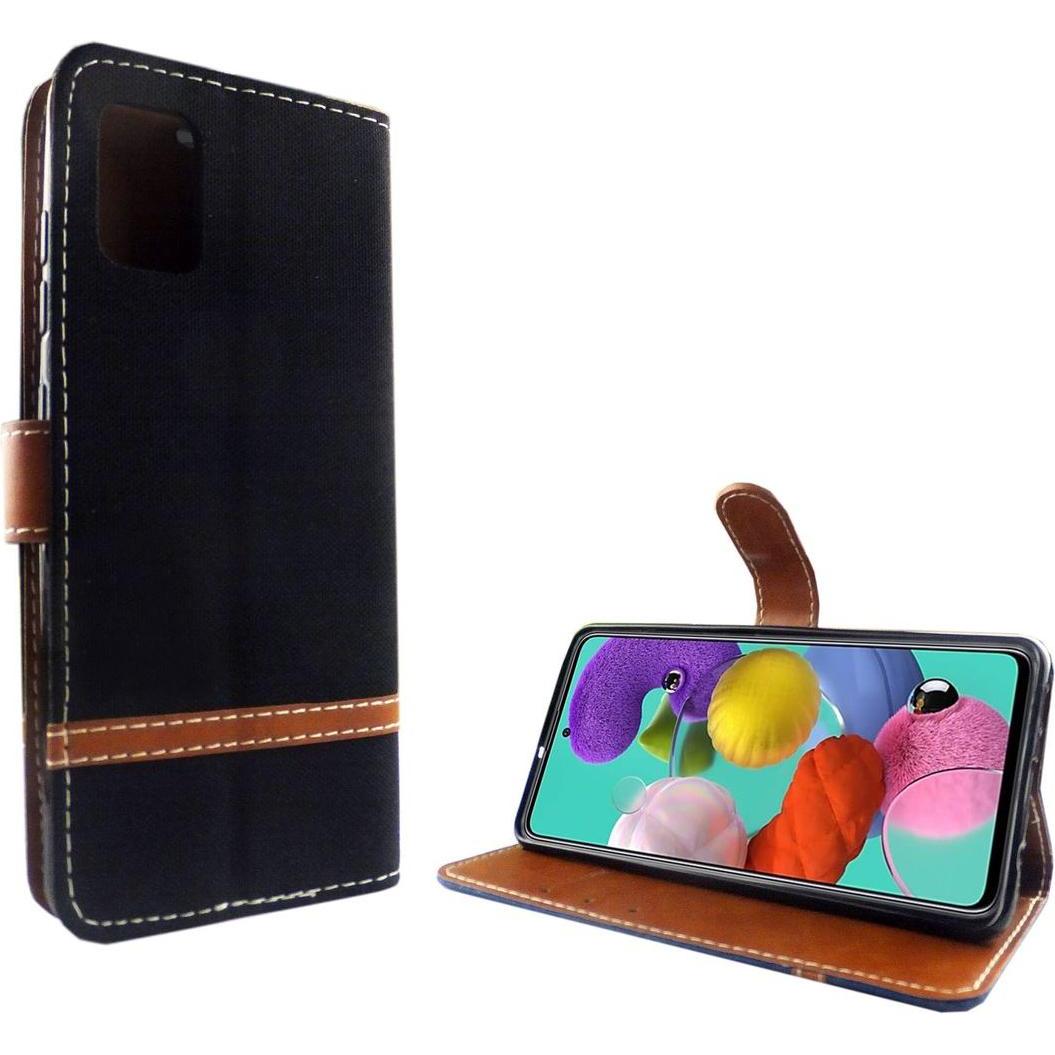 Thumbnail - König Design Hülle Handy Schutz für Samsung Galaxy A71 Case Cover Tasche Wallet Etui Bumper (Samsung Galaxy A71), Smartp...