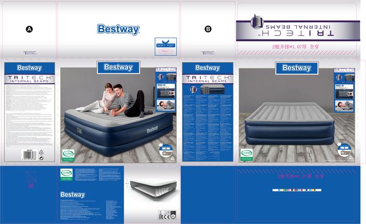 Produktbild Bestway Tritech King (190 x 200 cm)